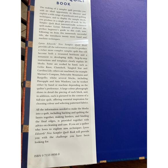 Lot of 3 Quilting Books EX-Library | Sampler, Grid Quilts, Quilting Workshop - Picture 3 of 9